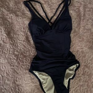EUC- Kona Sol Size M swimsuit navy